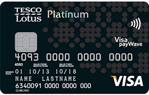 บัตรเครดิต tesco-pat-visa