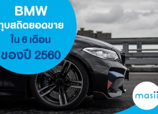 BMW ทุบสถิตยอดขายใน 6 เดือนของปี 2560