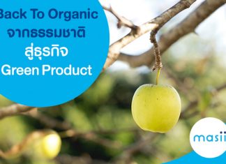 Back To Organic จากธรรมชาติสู่ธุรกิจ Green Product