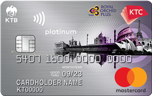 KTC ROP PLATINUM MASTERCARD บัตรเครดิตสำหรับนักเดินทาง