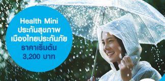 Health Mini ประกันสุขภาพ เมืองไทยประกันภัย ราคาเริ่มต้น 3,200 บาท