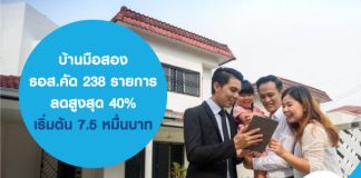 บ้านมือสอง ธอส. คัด 238 รายการ ลดสูงสุด 40% เริ่มต้น 7.5 หมื่นบาท ... พร้อมเตรียมความพร้อมมีบ้านใหม่ สินเชื่อบ้าน ที่ไหนดี 2565 masii มีคำตอบ!